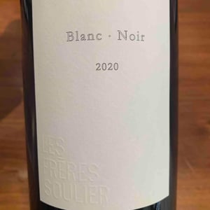 Blanc - Noir 2020 - Les Frères Soulier - guillaume-charles-soulier