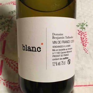 Blanc - Domaine Benjamin Taillandier - Benjamin Taillandier 