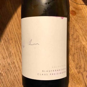 Blaufränkisch Kalkstein - Weingut Claus Preisinger - claus-preisinger