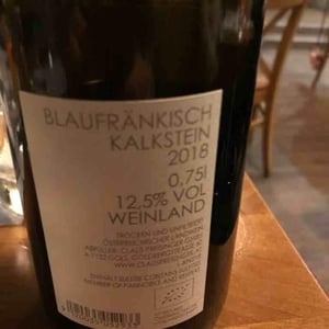 Blaufränkisch Kalkstein - Weingut Claus Preisinger - claus-preisinger