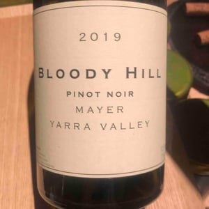 Bloody Hill Pinot Noir - Mayer - Timo Mayer 