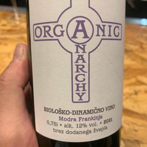 Modra Frankinjia - Organic Anarchy - Aci Urbajs 