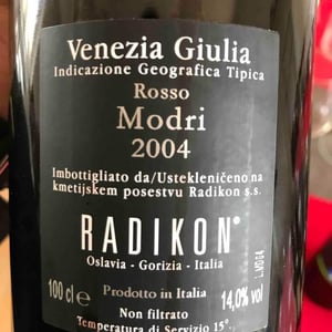 Modri - Radikon - Famiglia Radikon 