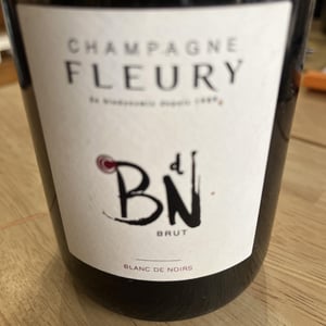 Blanc de Noirs Brut - Champagne Fleury - Morgane, Jean-Sébastien & Benoit Fleury 