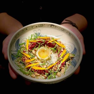 Bò Tái Mắc Khén | Beef Tartare W/ Mắc Khén Pepper - Minh Mat - 663929
