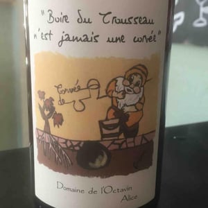 Boire Du Boire du Trou-trou N'Est Jamais Une Corvée - Domaine de l'Octavin - alice-bouvot