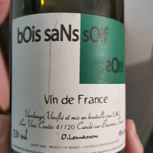 Les Vins Contés (CLOSED) - Olivier Lemasson (CLOSED) - BOis saNs sOif