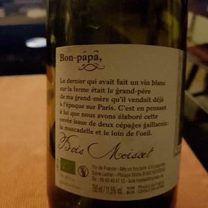 Bon-Papa - Domaine Ferme Bois Moisset - sylvie-philippe-maffre