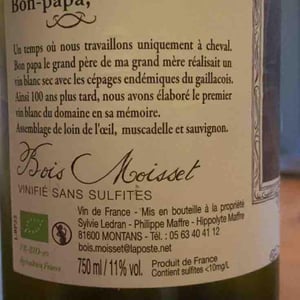 Bon-Papa - Domaine Ferme Bois Moisset - sylvie-philippe-maffre