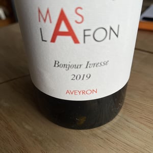 Bonjour ivresse - Domaine Lafond - Pascal et Jean-Baptiste Lafond -2019