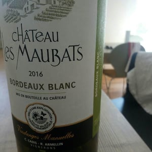 Bordeaux Blanc - Château Les Maubats - robert-armellin-christophe-cadis