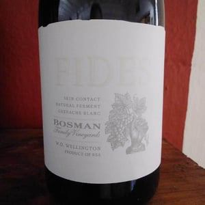 Bosman Family Vineyards Fides - Bosman Family Vineyards - corlea-fourie