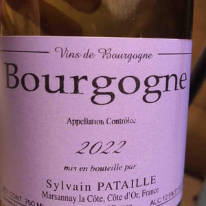 Sylvain Pataille - Sylvain Pataille - Bourgogne