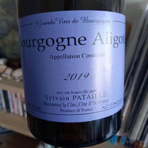Bourgogne Aligoté 2019