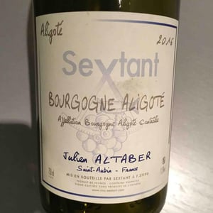 Sextant - Julien Altaber & Carole Schwab - Bourgogne Aligoté