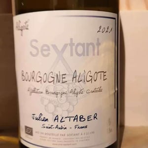Bourgogne Aligoté - Sextant - julien-altaber-carole-schwab