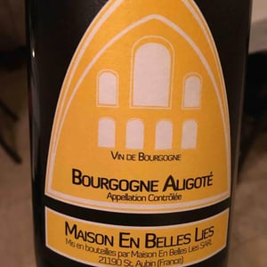 Bourgogne Aligoté 2014