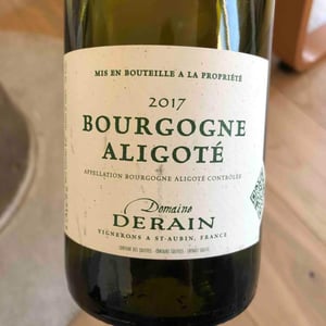 Domaine Derain - Julien Altaber & Carole Shwab, Domique Derain - Bourgogne Aligoté
