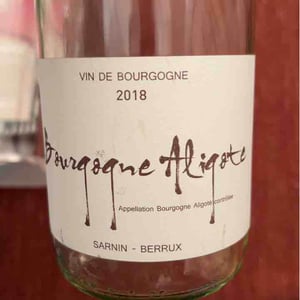Bourgogne Aligoté - Sarnin-Berrux - Jean-Pascal Sarnin & Jean-Marie Berrux 