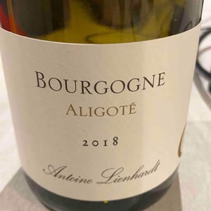 Bourgogne Aligoté - Antoine Lienhardt - Antoine Lienhardt 