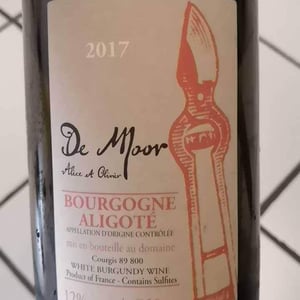 Alice & Olivier De Moor - Alice & Olivier De Moor - Bourgogne Aligoté