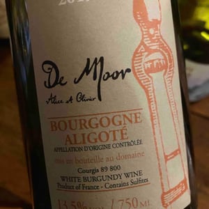 Bourgogne Aligoté - Alice & Olivier De Moor - alice-olivier-de-moor