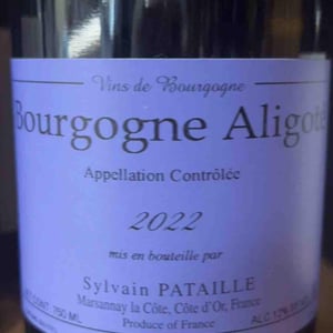 Bourgogne Aligoté - Sylvain Pataille - Sylvain Pataille 