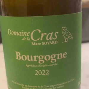 Bourgogne (blanc) - Domaine de la Cras - Marc Soyard 