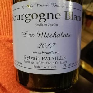 Bourgogne Blanc Les Mechalots 2017