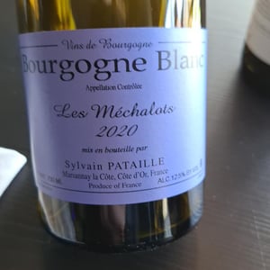 Bourgogne Blanc Les Mechalots - Sylvain Pataille - sylvain-pataille