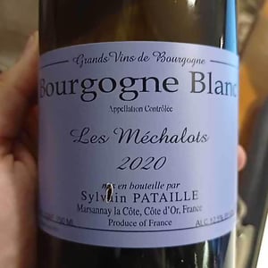Bourgogne Blanc Les Mechalots - Sylvain Pataille - sylvain-pataille