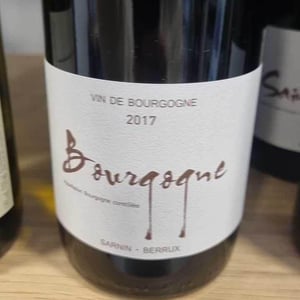 Bourgogne Blanc - Sarnin-Berrux - Jean-Pascal Sarnin & Jean-Marie Berrux 