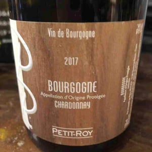 Bourgogne Chardonnay - Domaine Petit-Roy - Seiichi Saito 