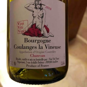 Bourgogne Coulanges La Vineuse "Chanvan" - Vini Viti Vinci - Nicolas Vauthier "Kikro" 