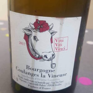 Bourgogne Coulanges La Vineuse 2017
