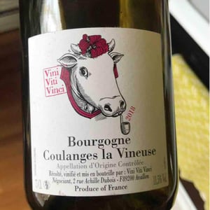 Bourgogne Coulanges La Vineuse - Vini Viti Vinci - nicolas-vauthier-kikro