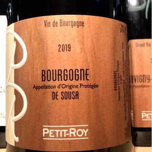 Bourgogne "De Sousa" - Domaine Petit-Roy - Seiichi Saito 