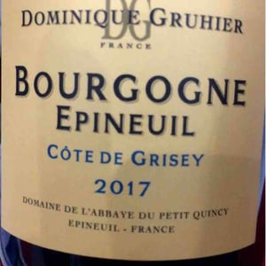 Bourgogne EPINEUIL - Domaine Dominique Gruhier - dominique-gruhier