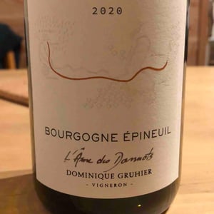 Bourgogne EPINEUIL L’âme Des Dannots - Domaine Dominique Gruhier - dominique-gruhier