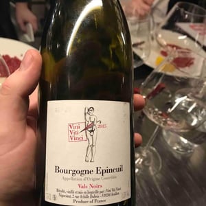 Bourgogne Epineuil "Vals Noir" - Vini Viti Vinci - Nicolas Vauthier "Kikro" 