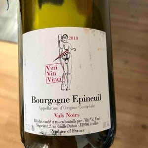 Bourgogne Epineuil "Vals Noir" - Vini Viti Vinci - Nicolas Vauthier "Kikro" 