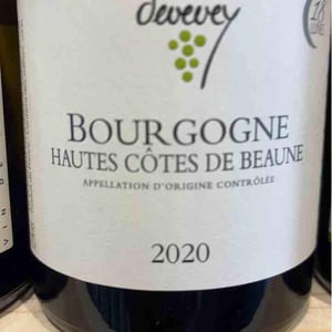 Bourgogne Haute Côte De Beaune - Devevey - Jean-Yves Devevey 
