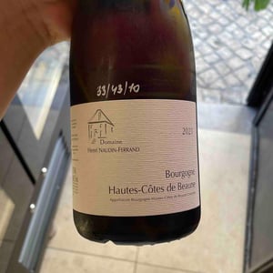 Hautes-Côtes de Beaune (rouge) - Domaine Henri Naudin-Ferrand - Claire Naudin 