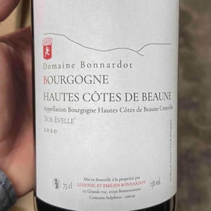 Bourgogne Hautes-Côtes de Beaune "Sur Evelle" - Domaine Bonnardot - antoine-ludovic-emilien-bonnardot