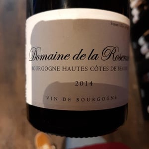 Bourgogne Hautes Côtes De Beaunes - Domaine De La Roseraie - Julien Petitjean -2014