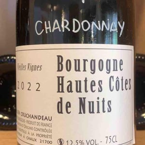 Bourgogne hautes Côtes De nuits - Domaine Cruchandeau - julien-cruchandeau