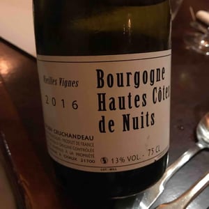 Bourgogne hautes Côtes De nuits - Domaine Cruchandeau - julien-cruchandeau