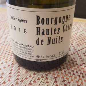 Bourgogne hautes Côtes De nuits - Domaine Cruchandeau - julien-cruchandeau