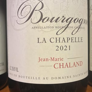 Bourgogne la chapelle - Jean Marie Chaland - Jean-Marie Chaland -2021