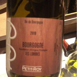Bourgogne "Les Lormes" - Domaine Petit-Roy - Seiichi Saito 